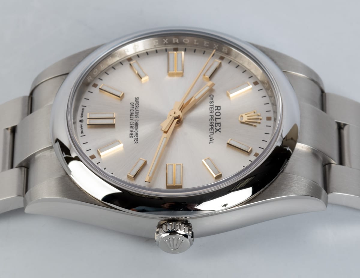 Crown Side Shot of Oyster Perpetual 41