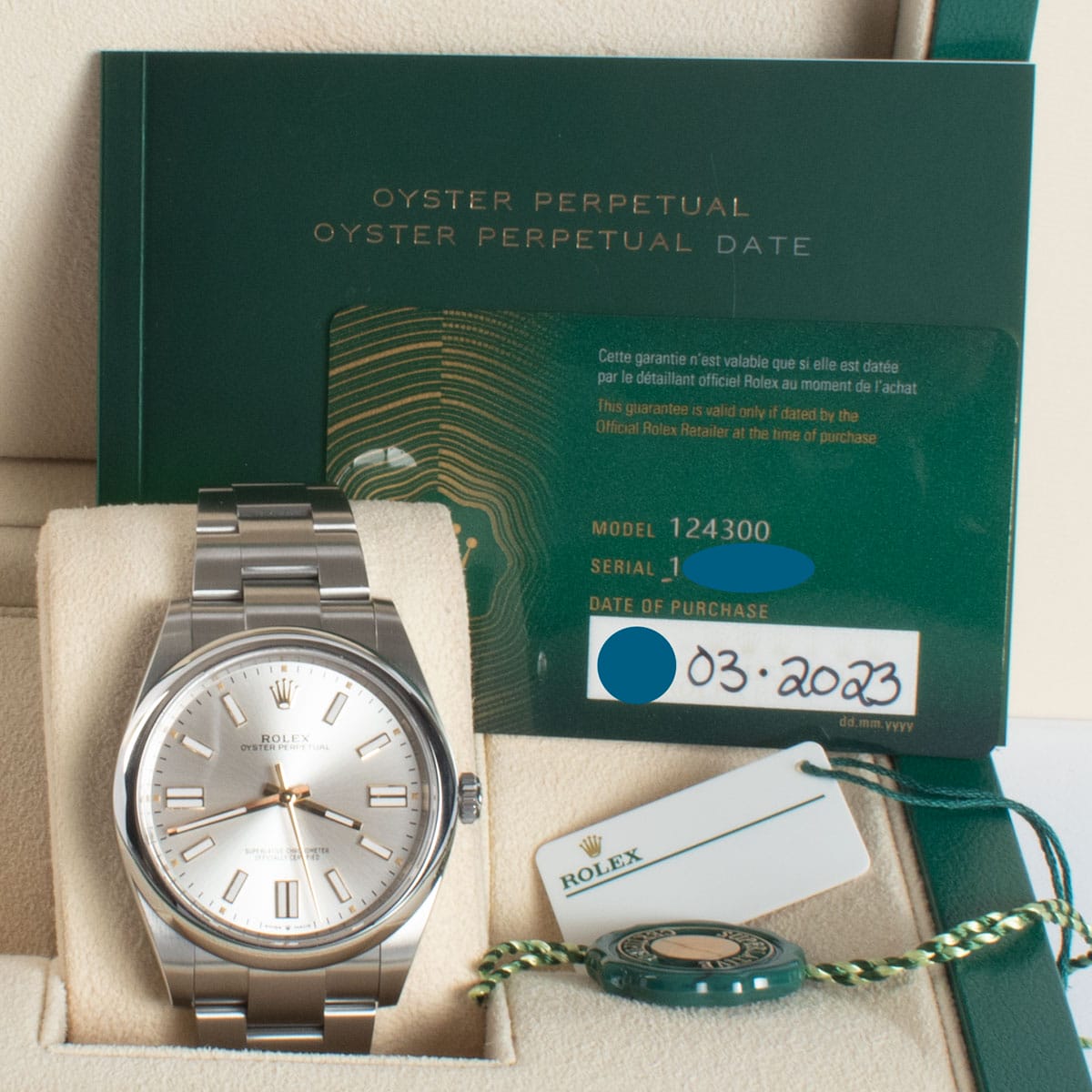 View in Box of Oyster Perpetual 41
