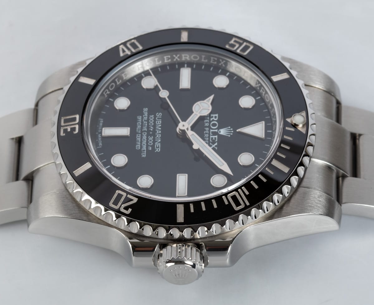 Crown Side Shot of Submariner