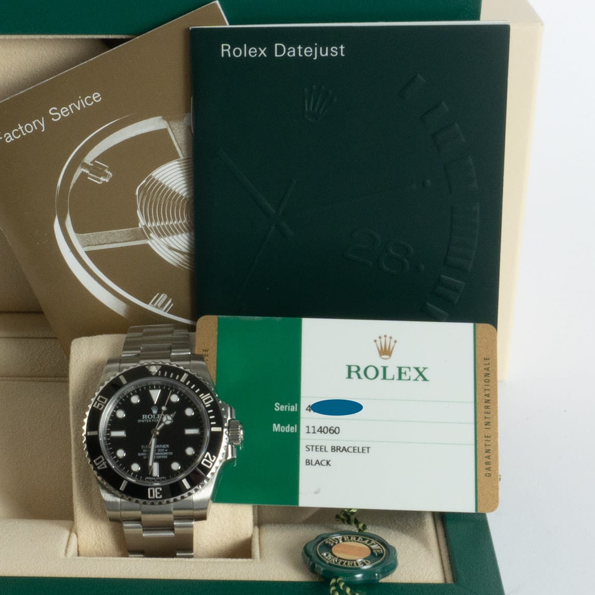 View in Box of Submariner