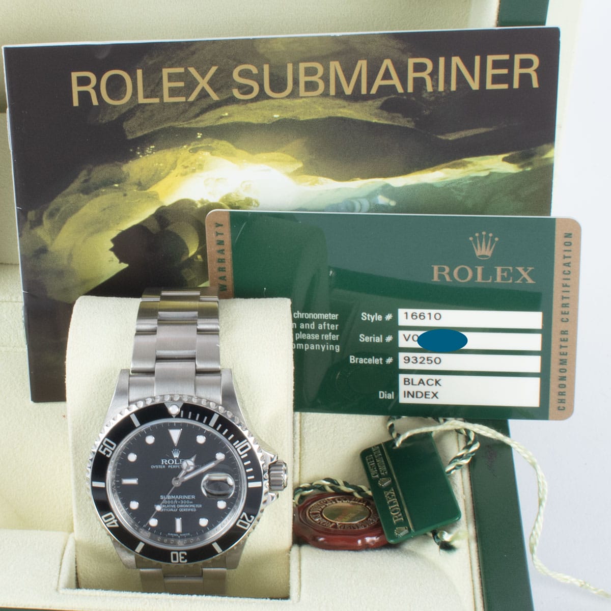 View in Box of Submariner Date