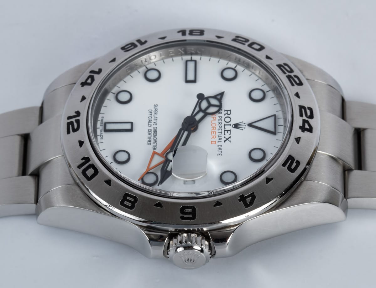 Crown Side Shot of Explorer II 'Polar'