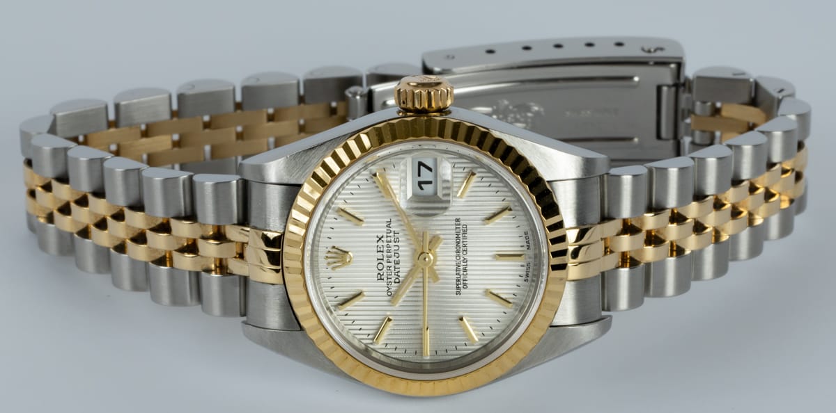 Front View of Ladies Datejust