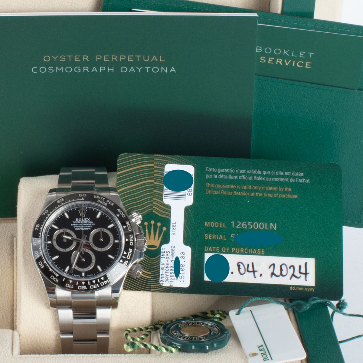 View in Box of Cosmograph Daytona