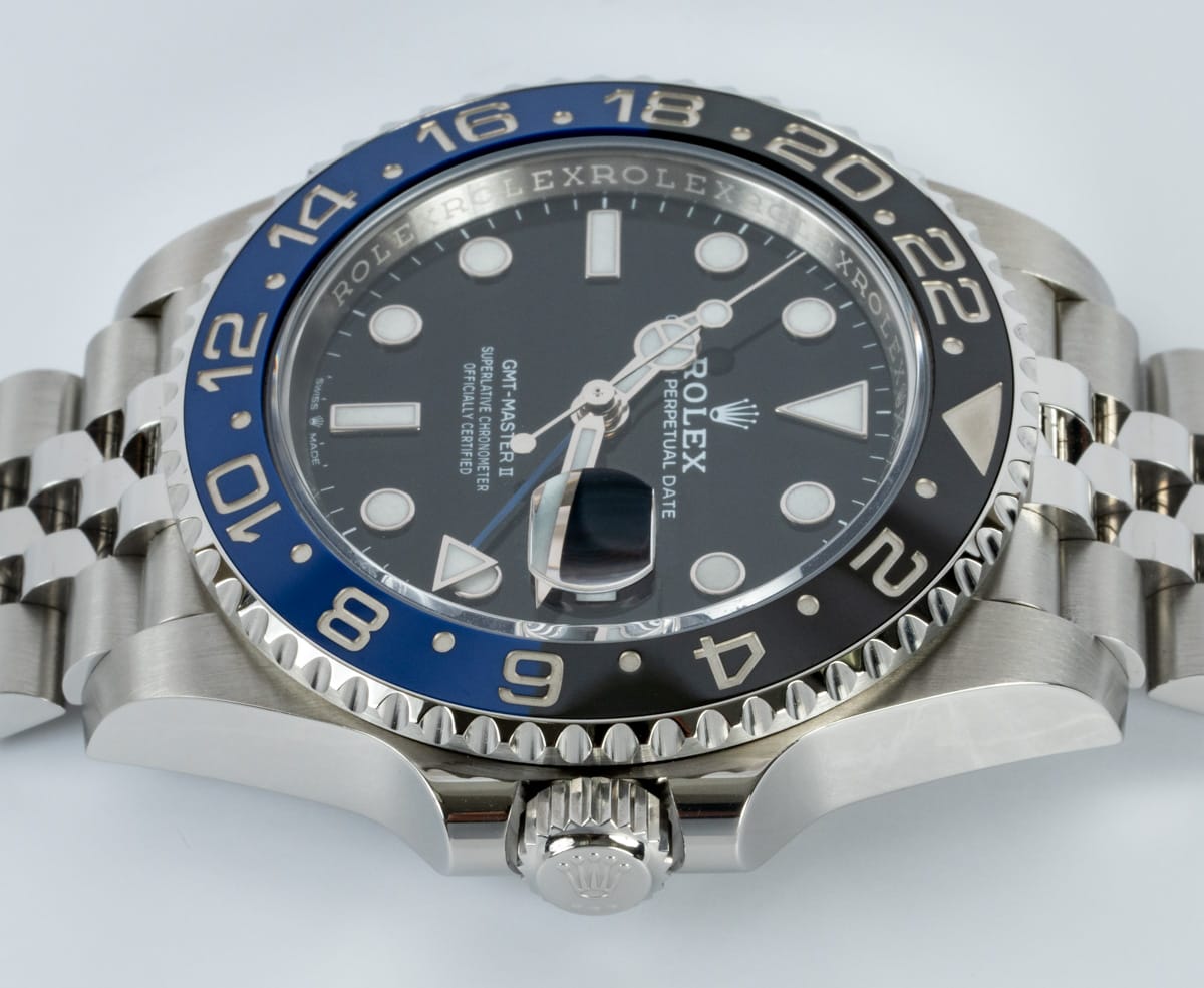 Crown Side Shot of GMT-Master II 'Batgirl'