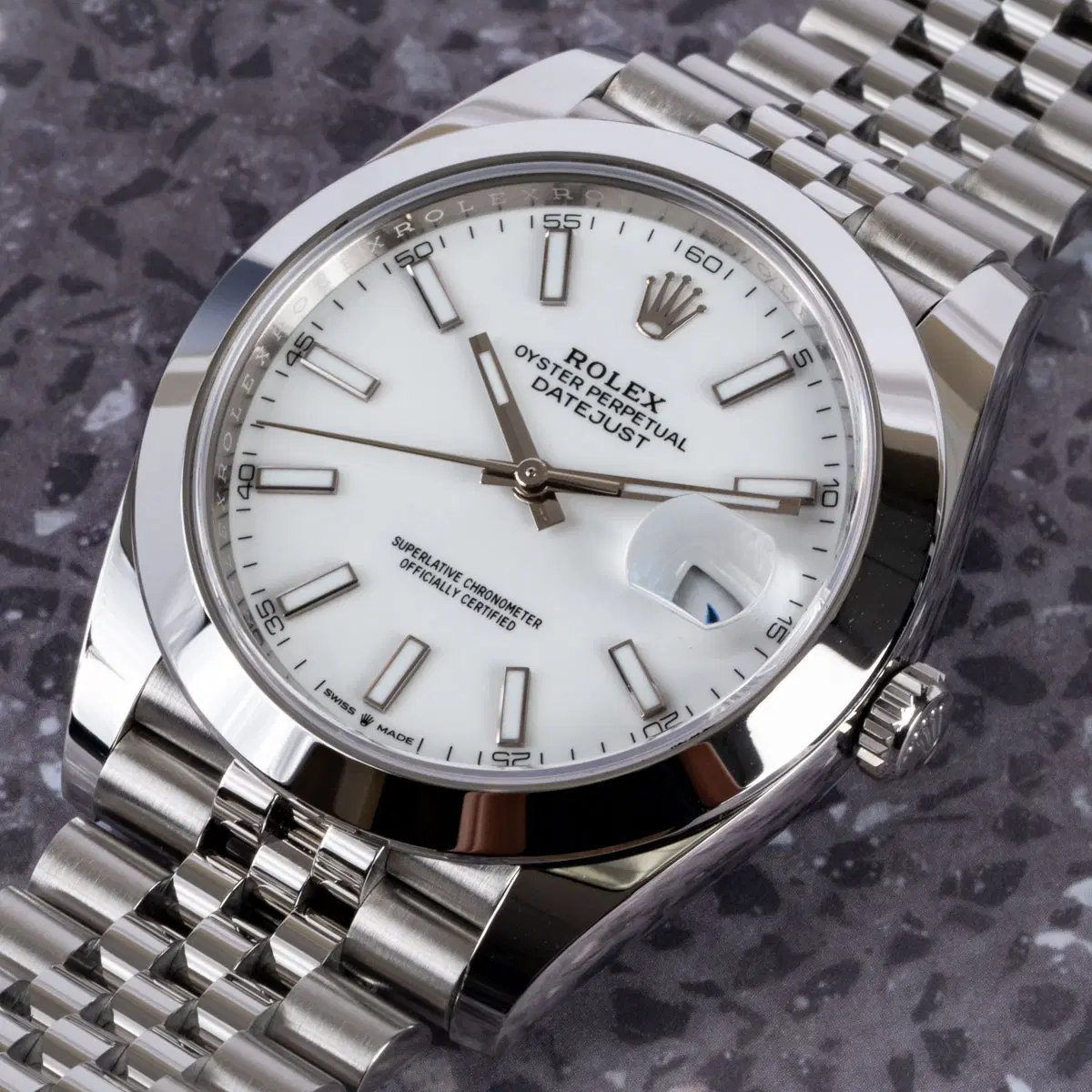 Stylied photo of  of Datejust 41