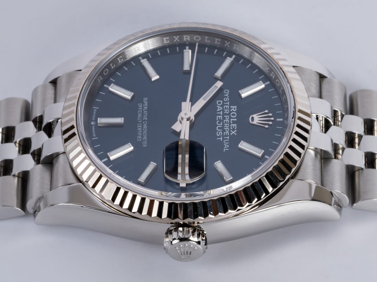 Crown Side Shot of Datejust 36