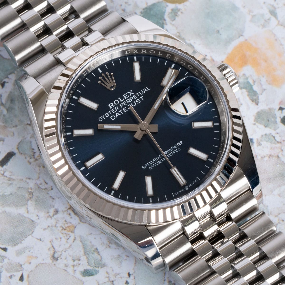 Stylied photo of  of Datejust 36