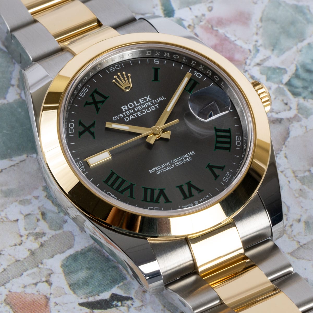 Extra Shot of Datejust 41 'Wimbledon'