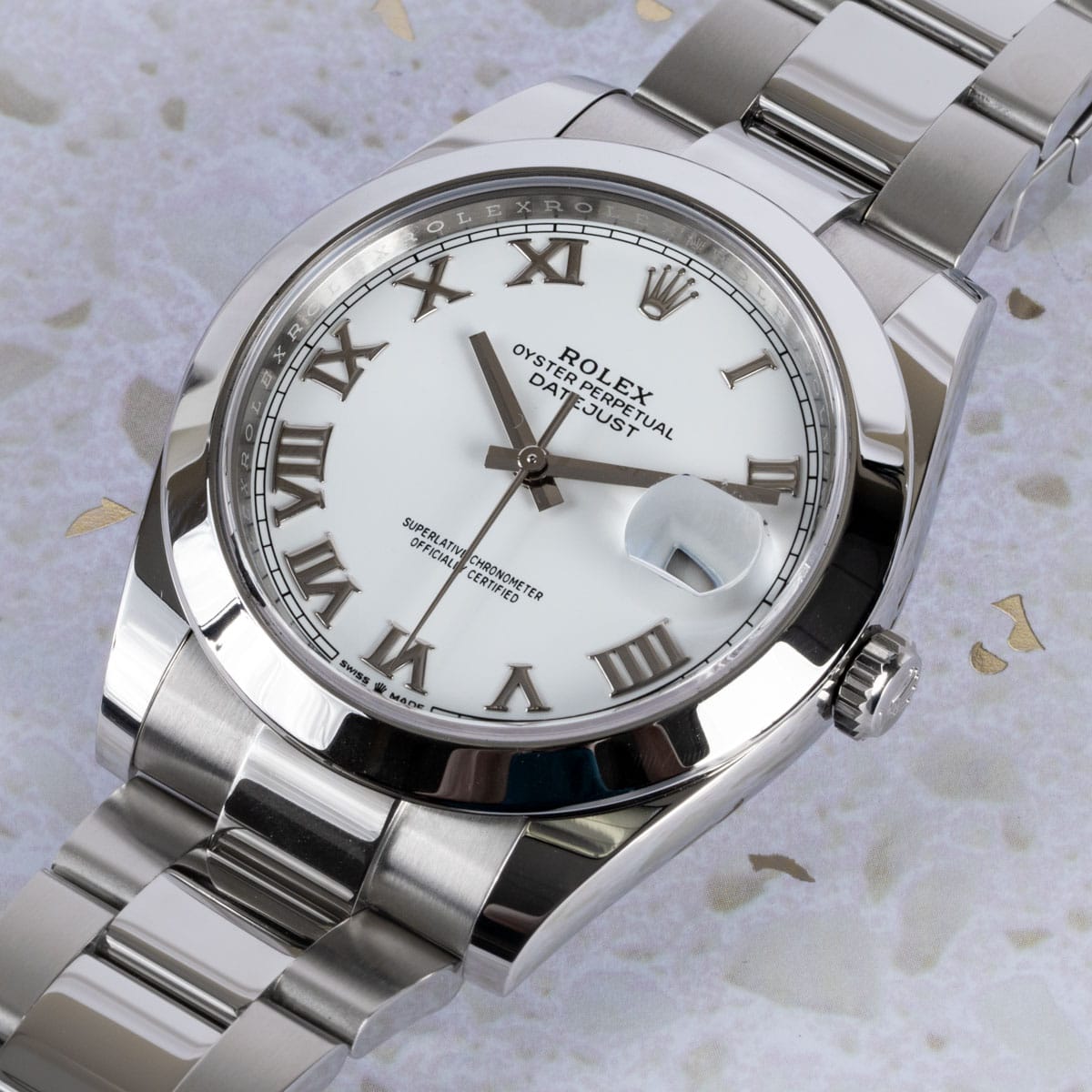 Stylied photo of  of Datejust 41