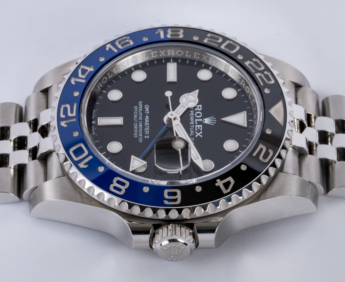 Crown Side Shot of GMT-Master II 'Batgirl'