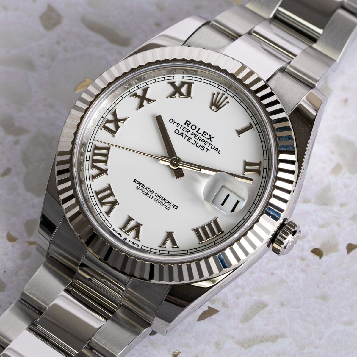 Stylied photo of  of Datejust 41