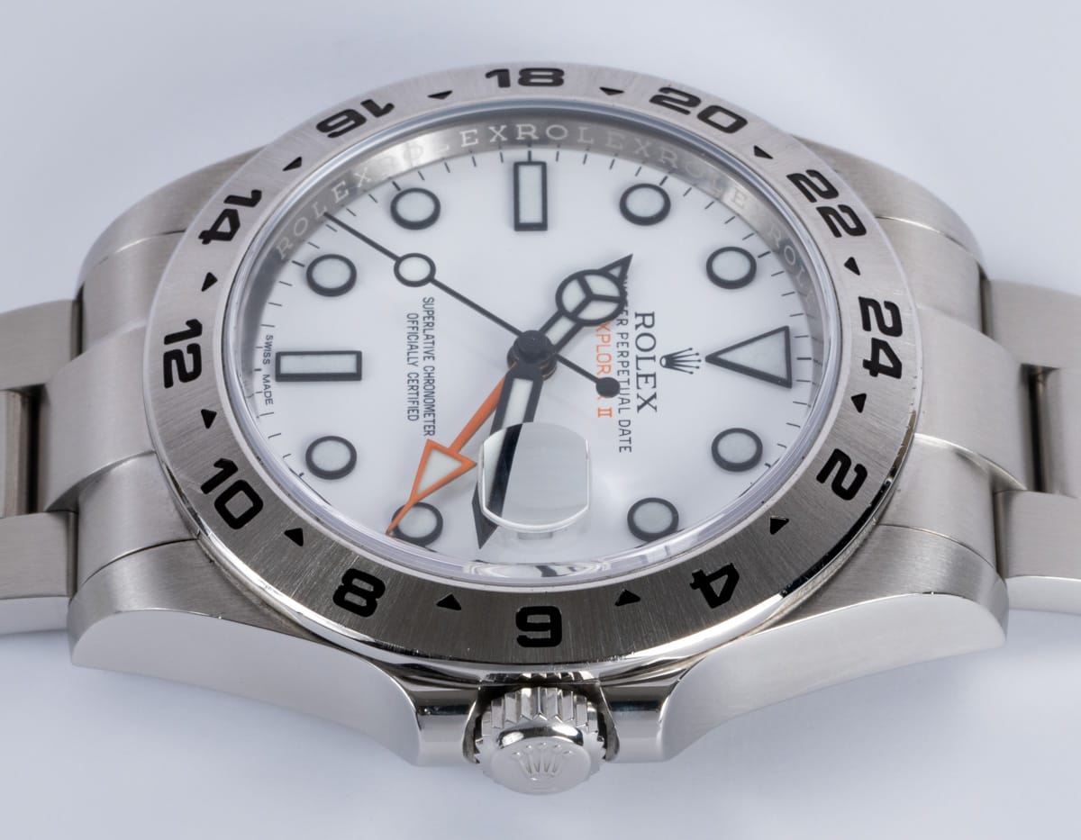 Crown Side Shot of Explorer II 'Polar'