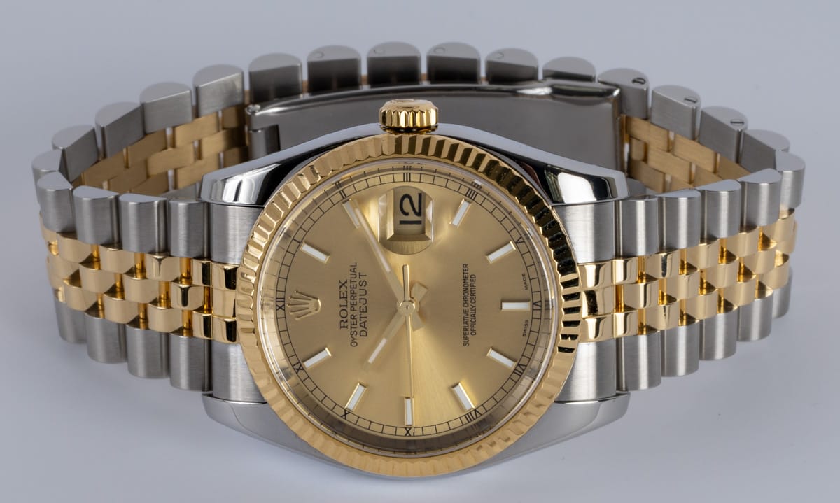 Front View of Datejust 36