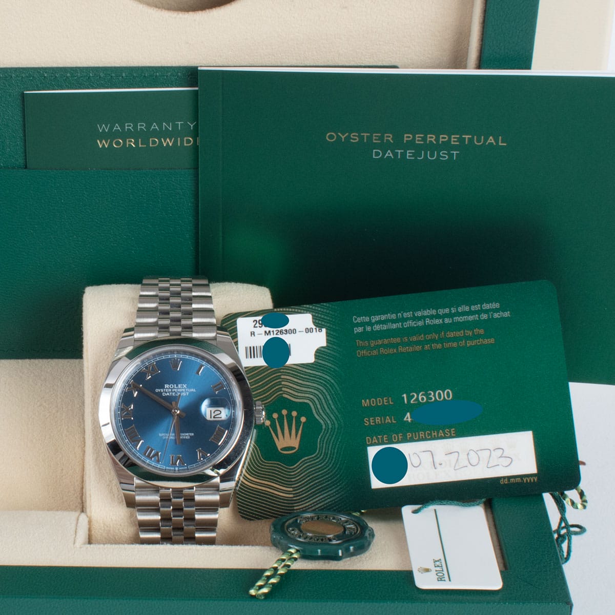 View in Box of Datejust 41