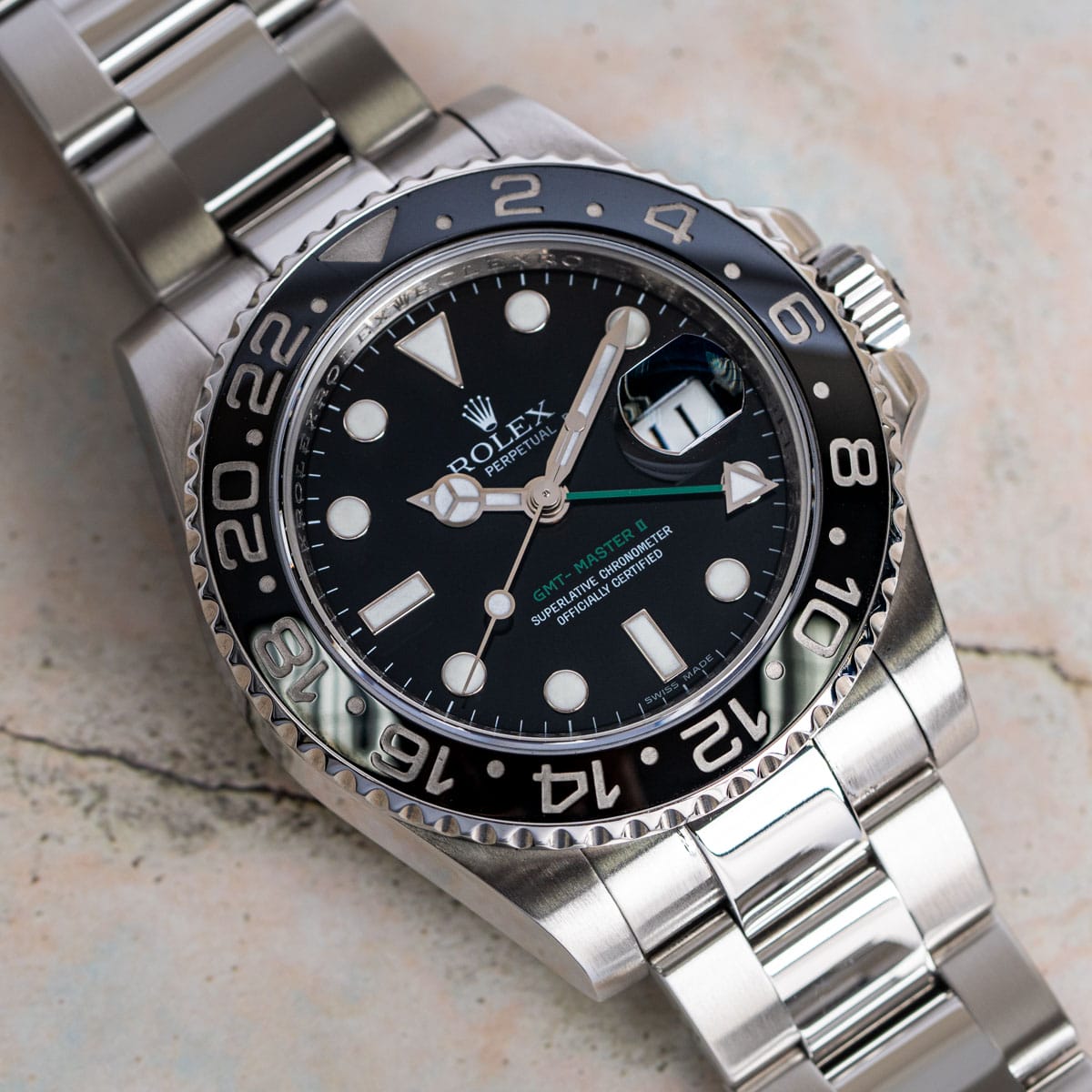 Stylied photo of  of GMT-Master II