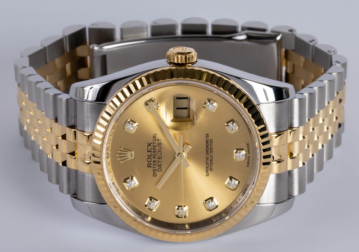 Front View of Datejust 36