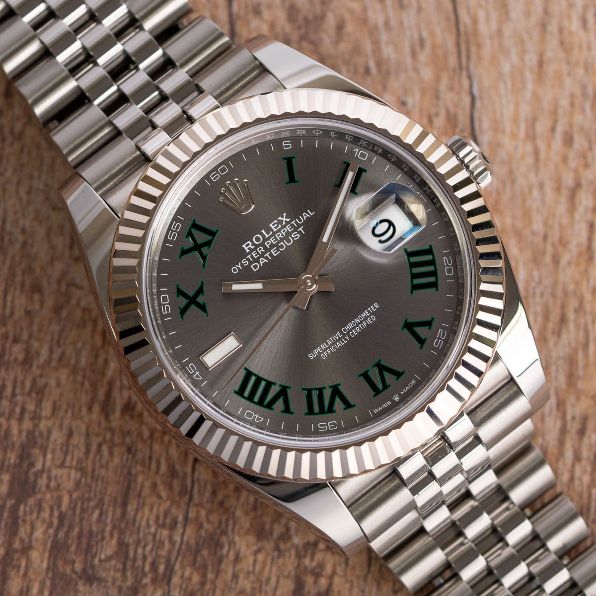 Stylied photo of  of Datejust 41 'Wimbledon'