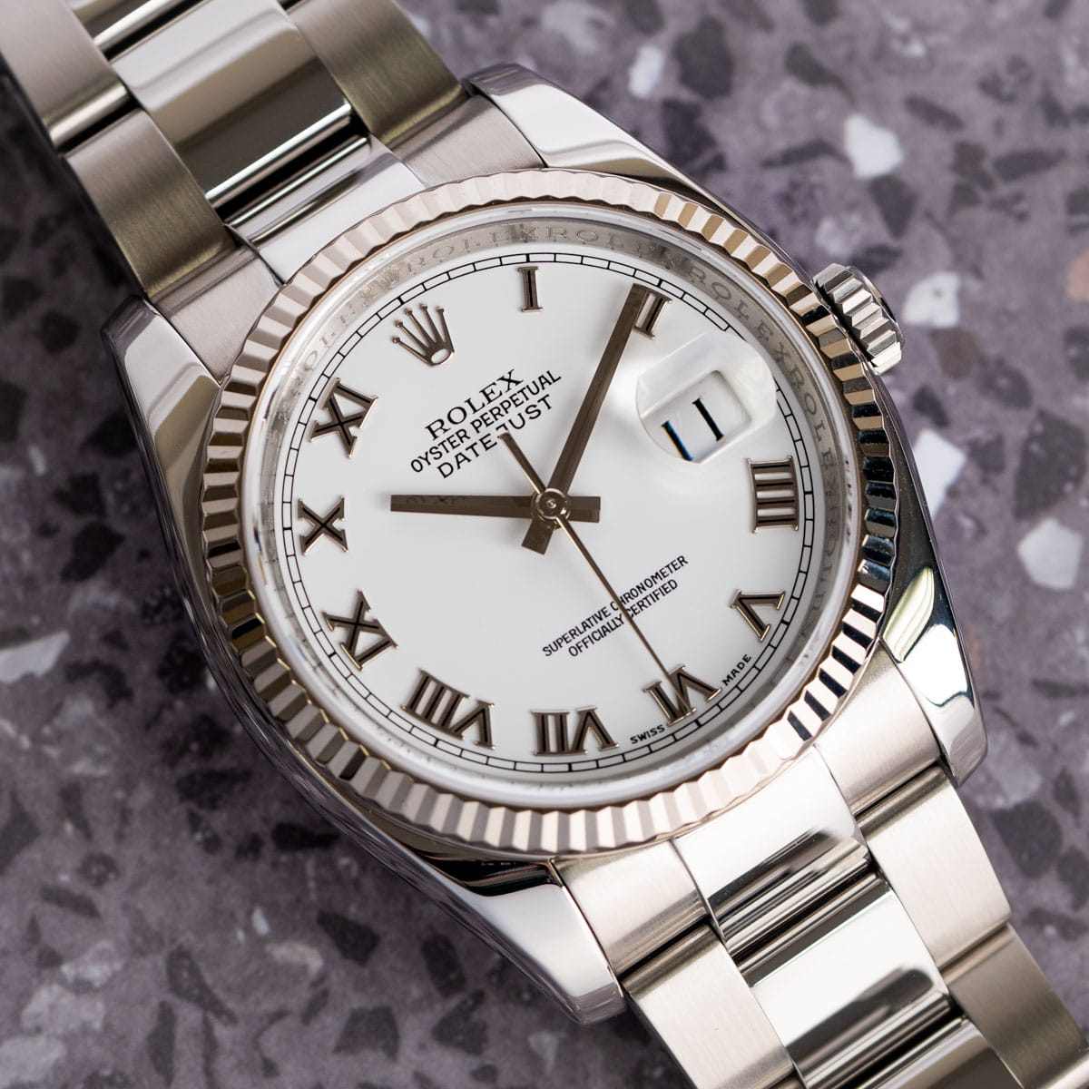 Stylied photo of  of Datejust 36