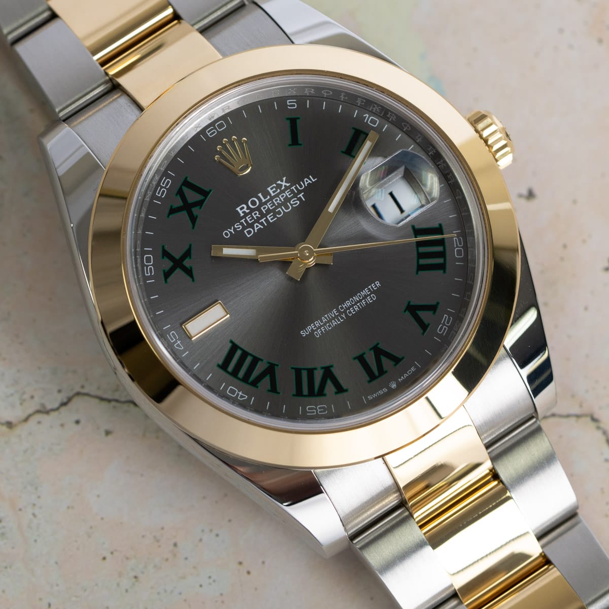 Stylied photo of  of Datejust 41 'Wimbledon'