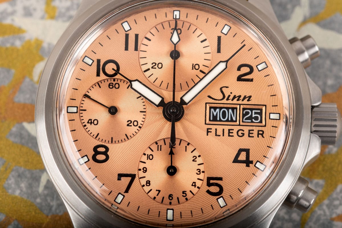 Extra Shot of 356 Flieger II Sa Chronograph