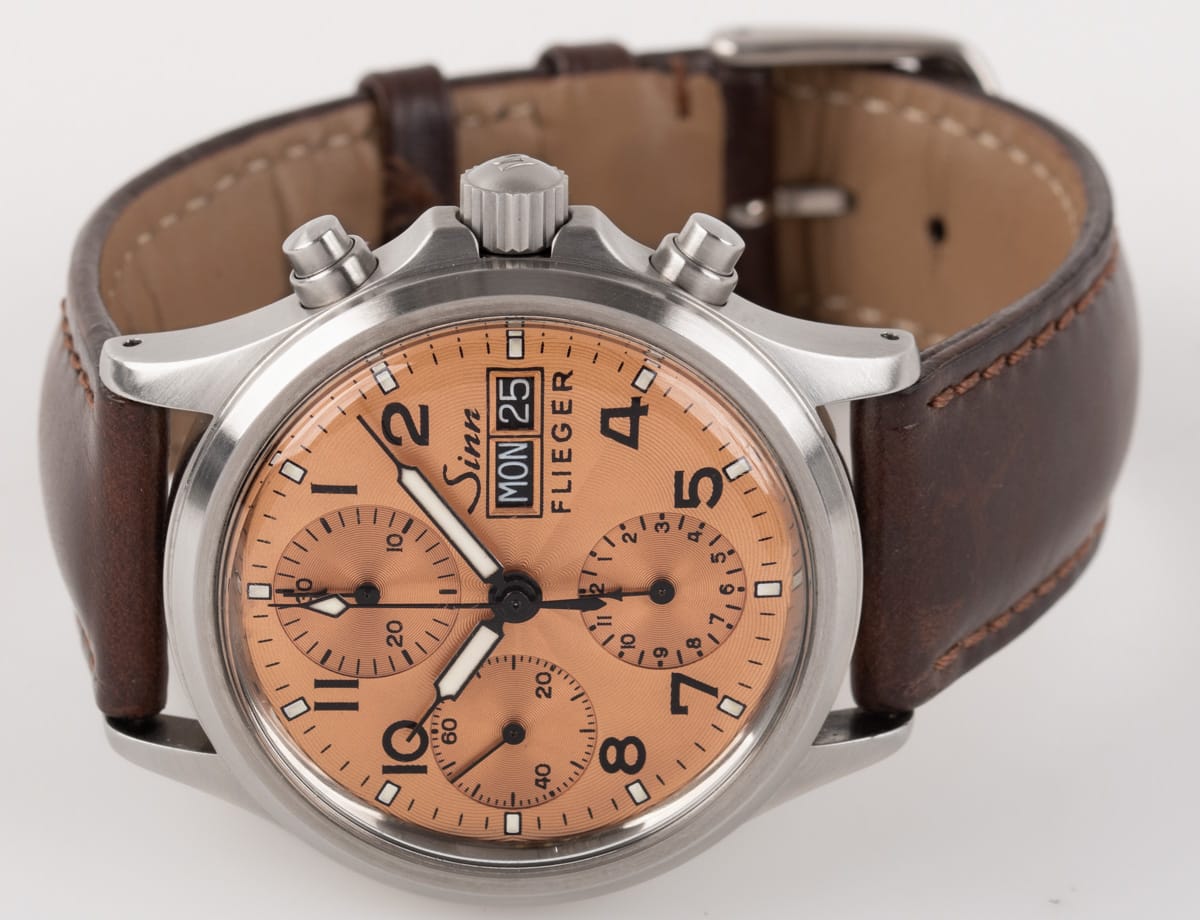 Front View of 356 Flieger II Sa Chronograph