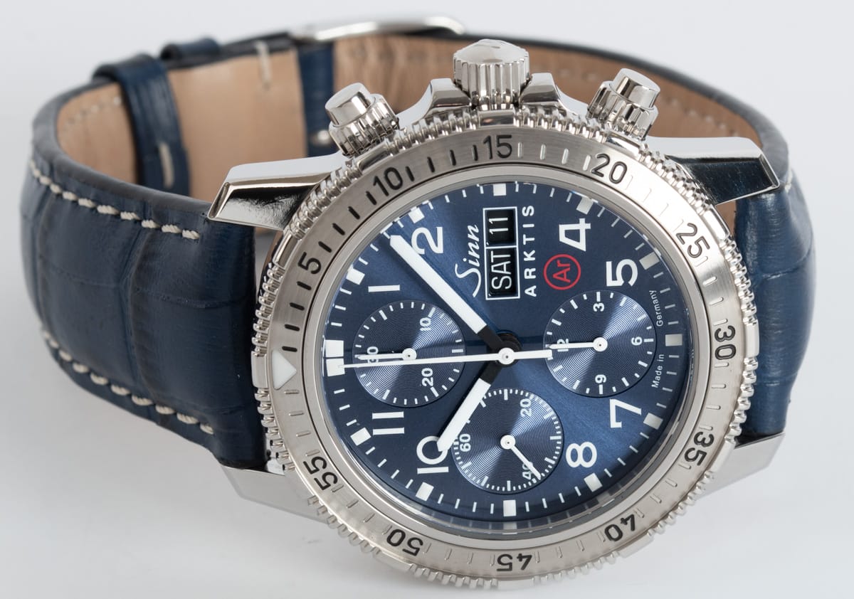 Front View of Arktis II Chronograph