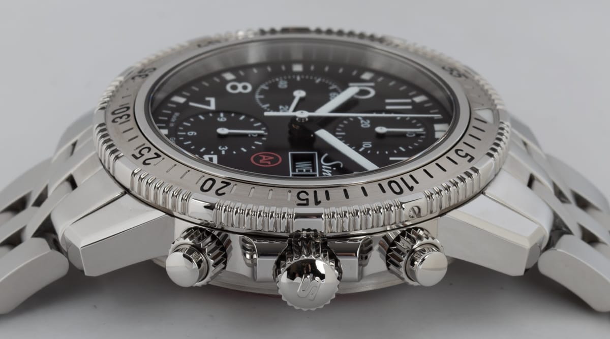 Crown Side Shot of Series 206 Chronograph