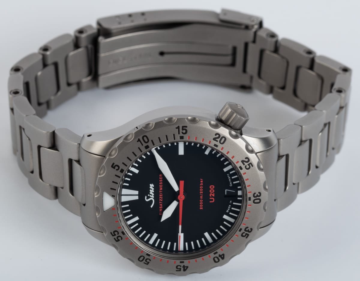 Front View of Diving Watch U200 (EZM 8)