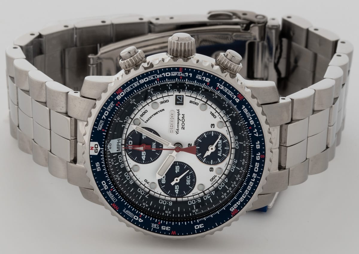 Front View of Flight Master Chronograph