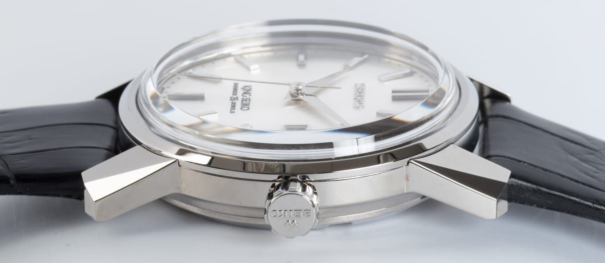 Crown Side Shot of King Seiko 140th Anniversary LE