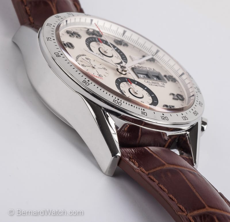 9' Side Shot of Carrera Chronograph Day-Date