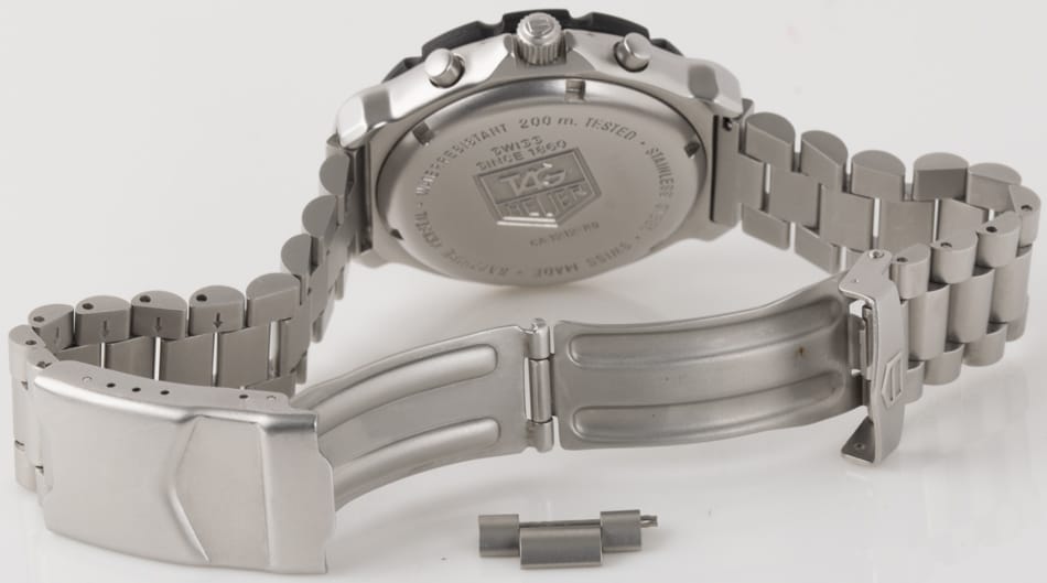 Open Clasp Shot of Formula 1 Chronograph