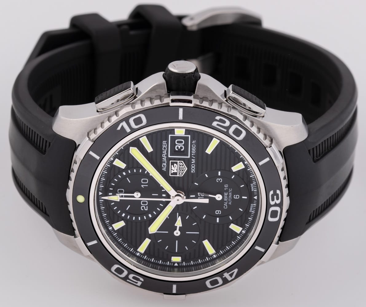 Front View of Aquaracer Chronograph