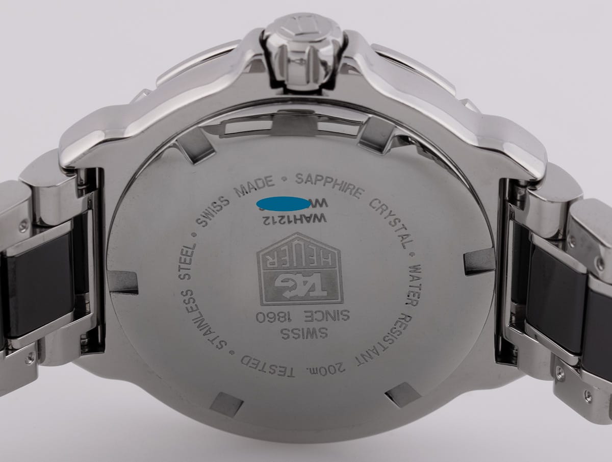 Caseback of Formula 1 35 MM