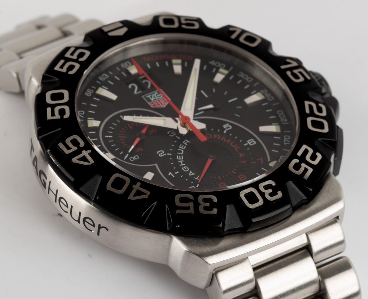 9' Side Shot of Formula 1 Chronograph