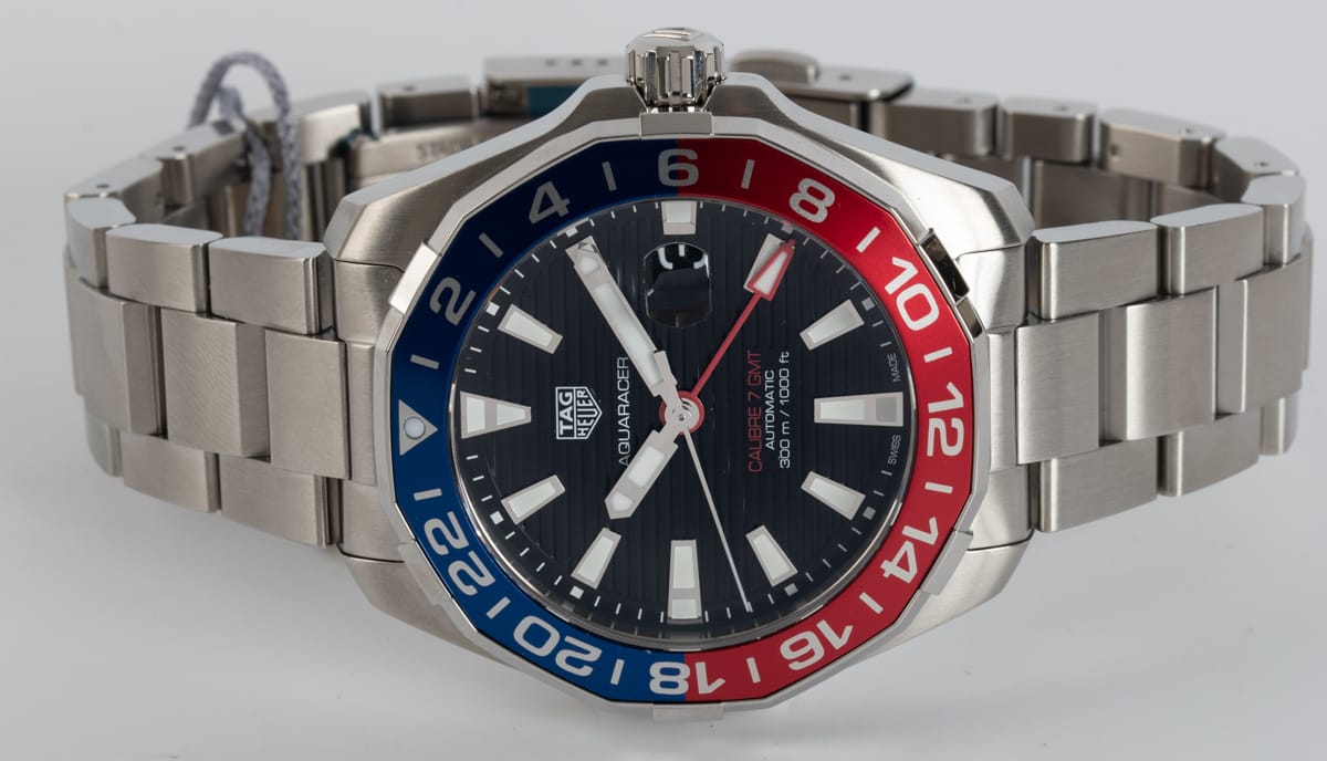 Front View of Aquaracer GMT