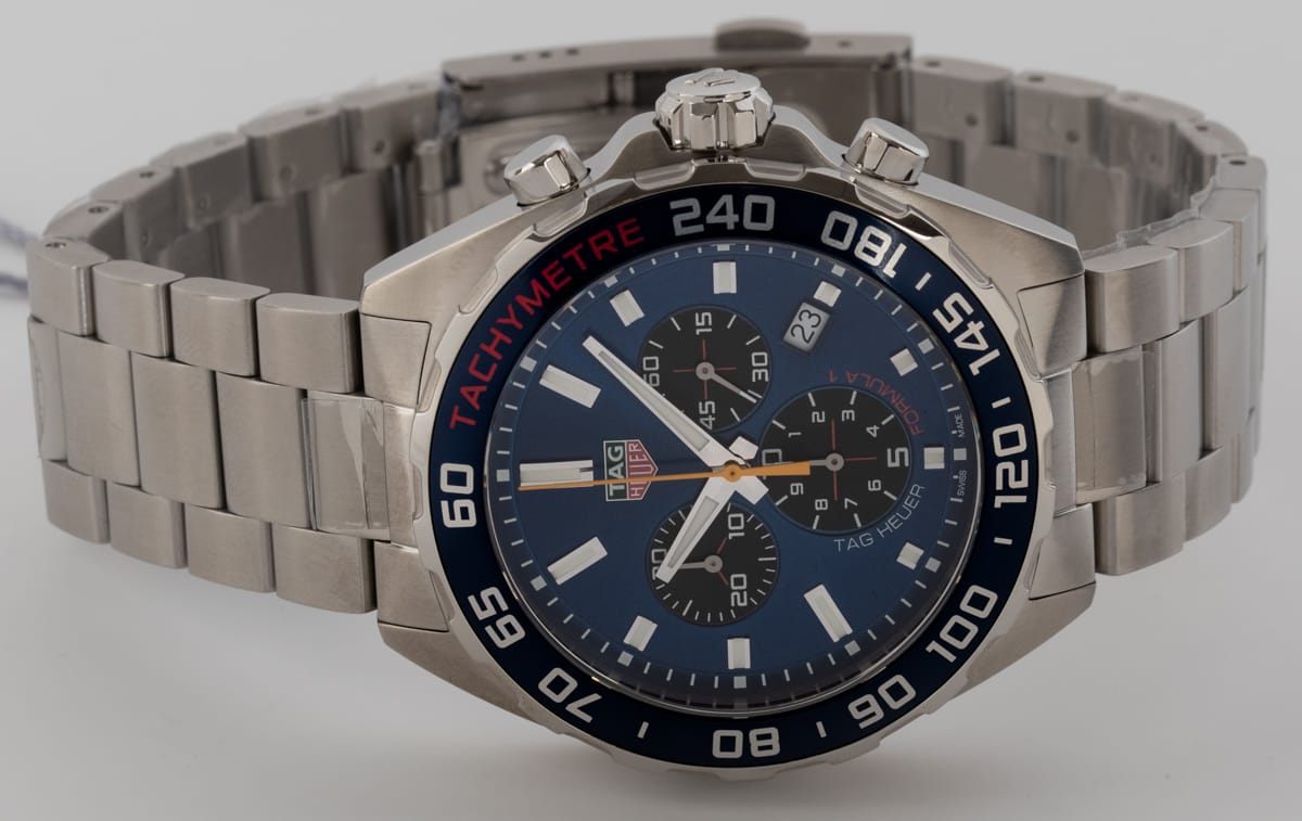 Front View of Formula Chronograph 'Aston Martin - Red Bull'