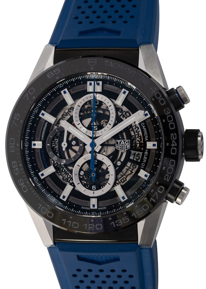 TAG Heuer - Carrera Chronograph Calibre Heuer 01 Blue Touch