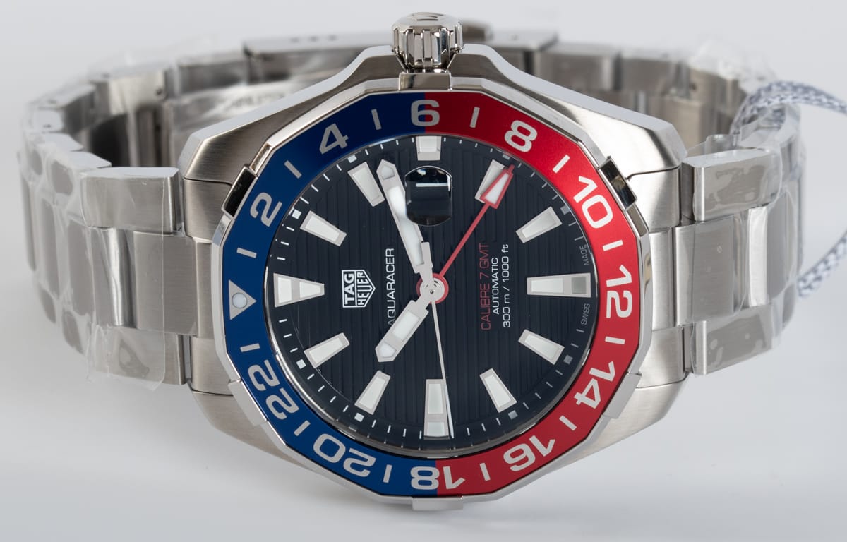 Front View of Aquaracer GMT