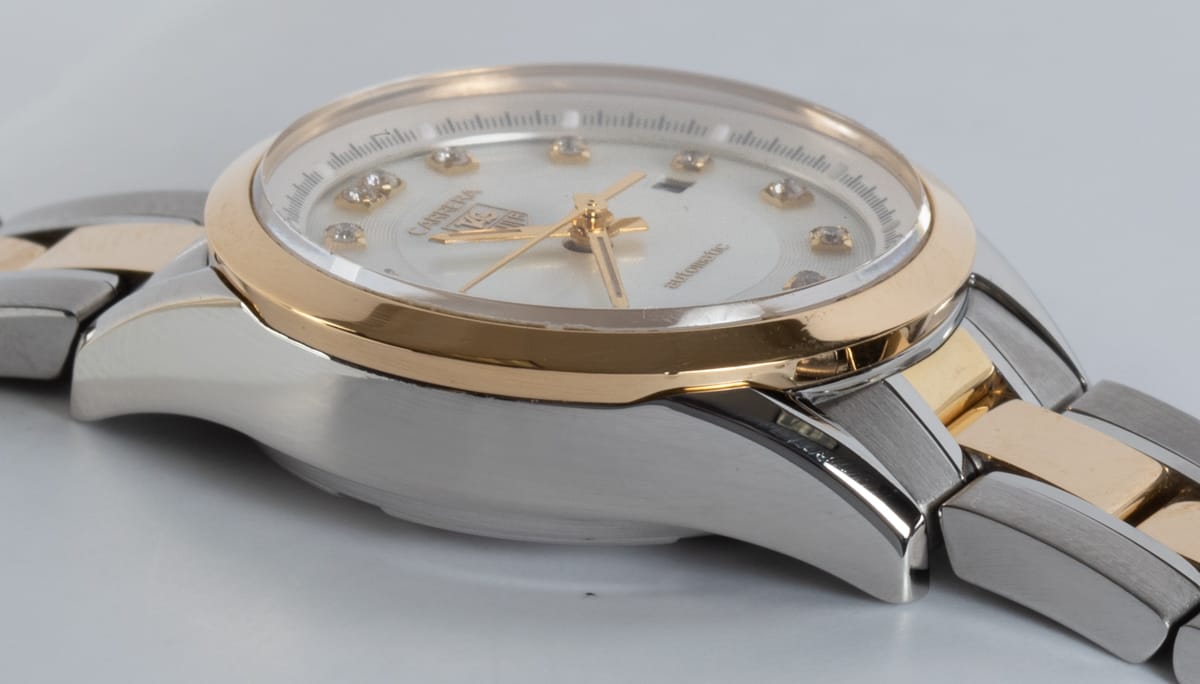 9' Side Shot of Ladies Carrera Automatic