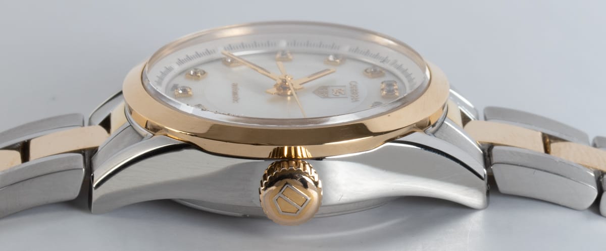 Crown Side Shot of Ladies Carrera Automatic