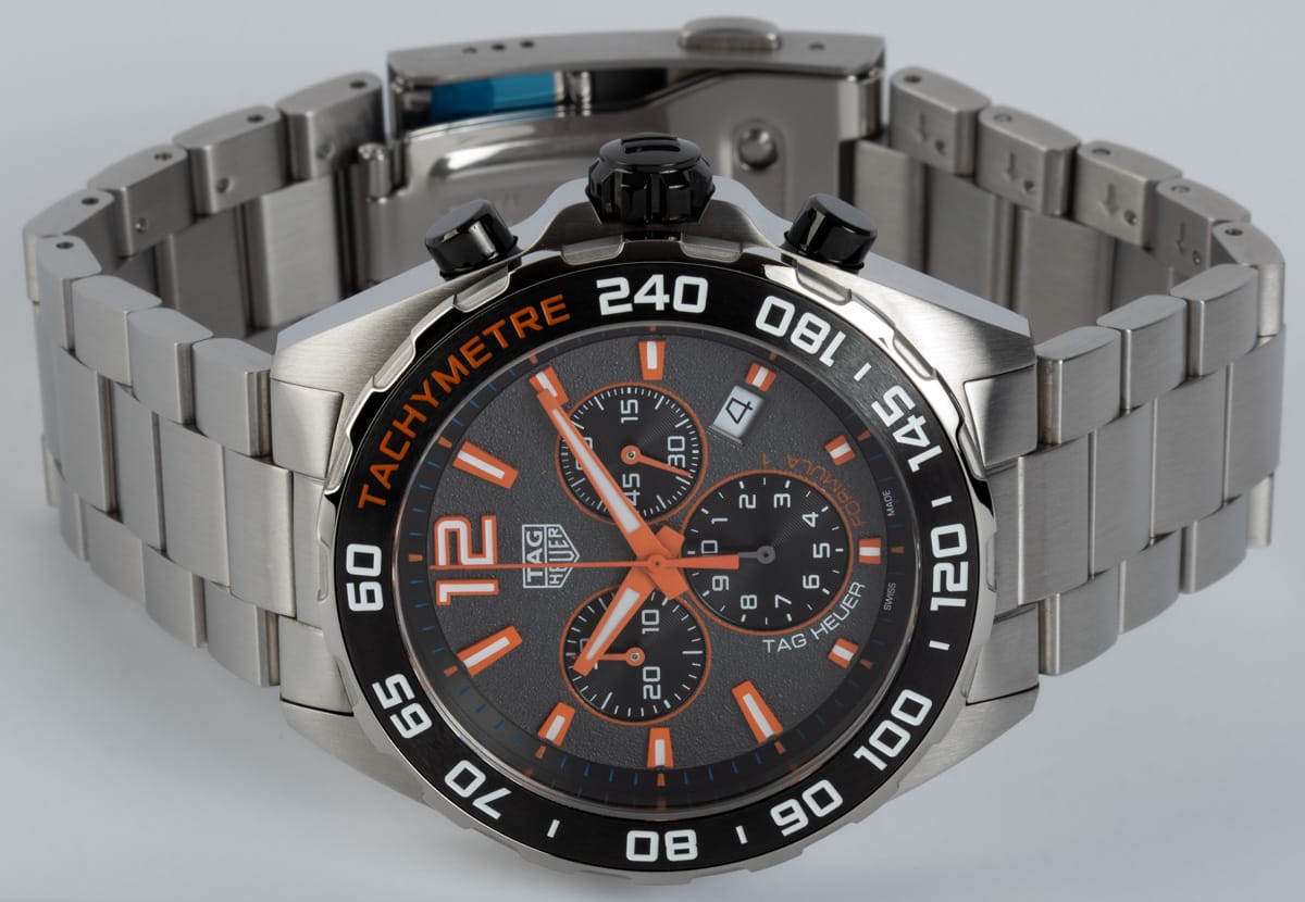 Front View of Formula 1 Chronograph