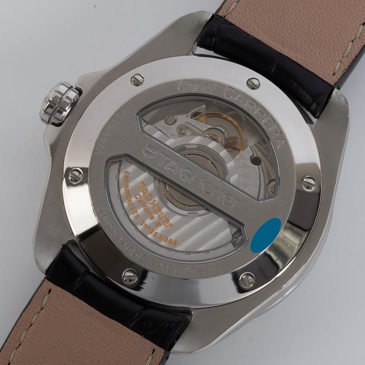 Caseback of Grand Carrera