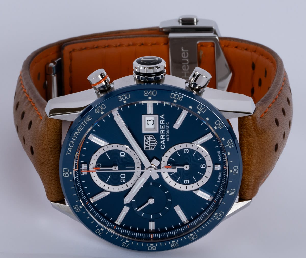 Front View of Carrera Chronograph