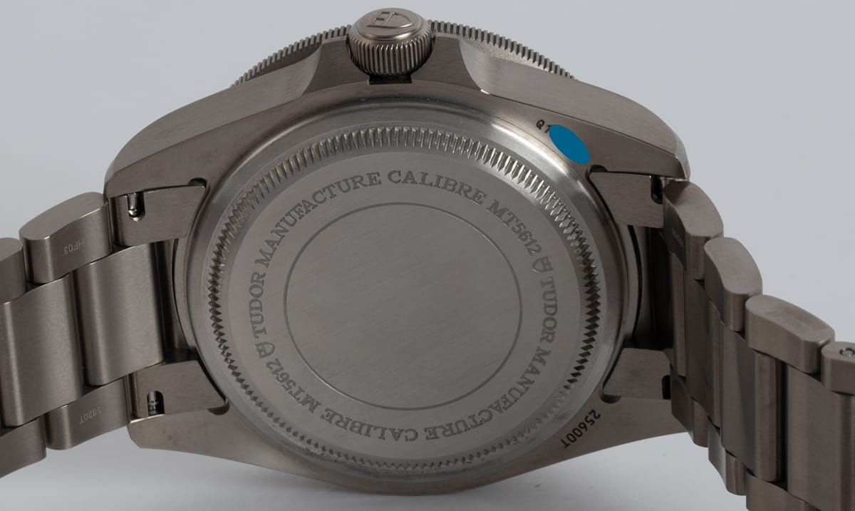 Caseback of Pelagos Chronometer