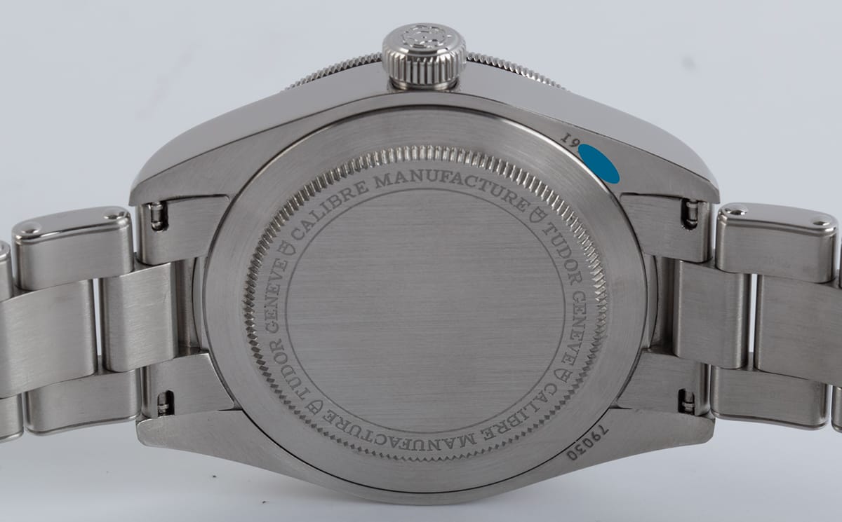 Caseback of Black Bay Fifty-Eight