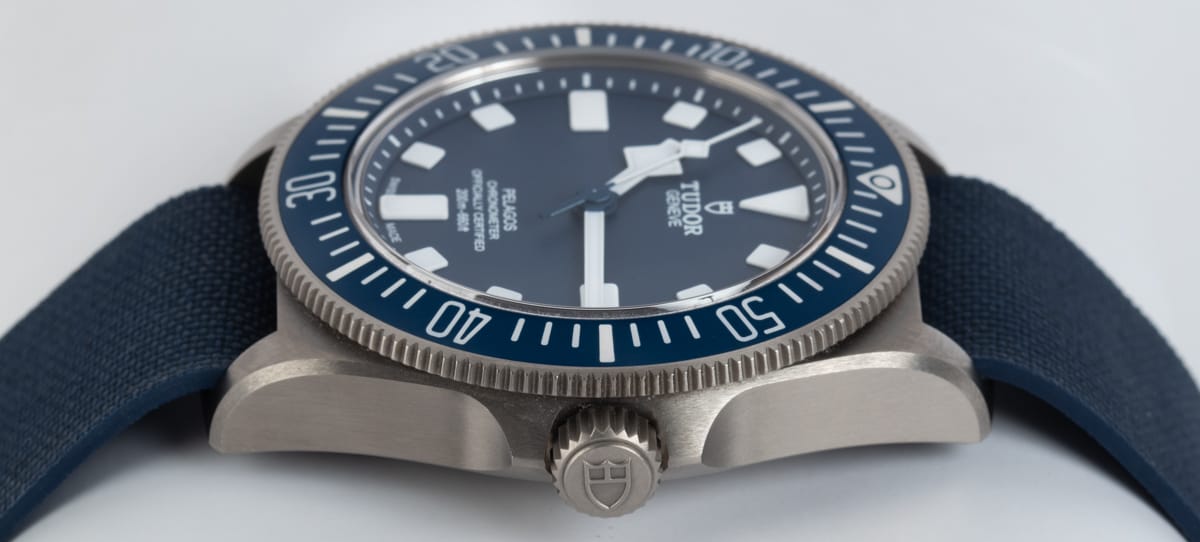 Crown Side Shot of Pelagos FXD