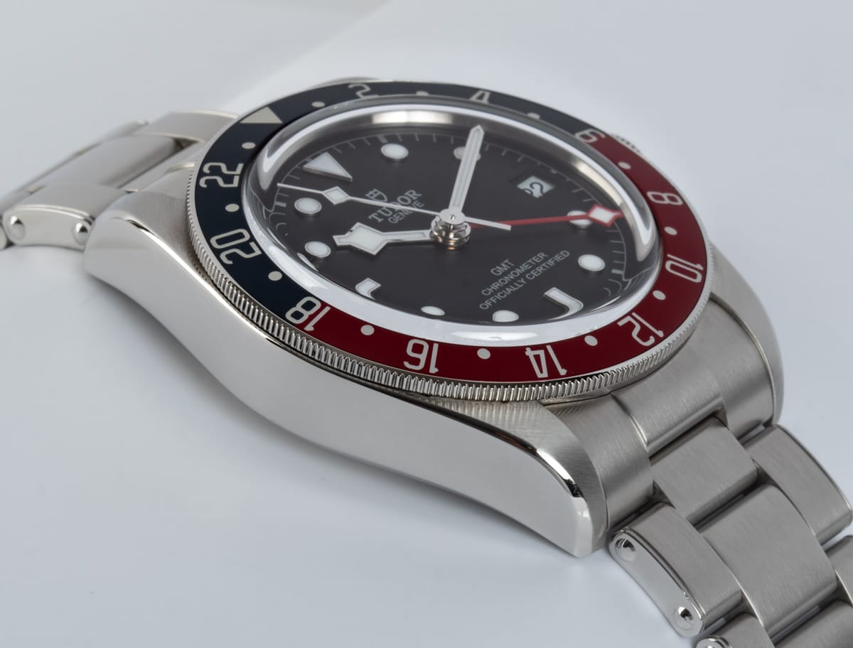 9' Side Shot of Black Bay GMT 'Pepsi'