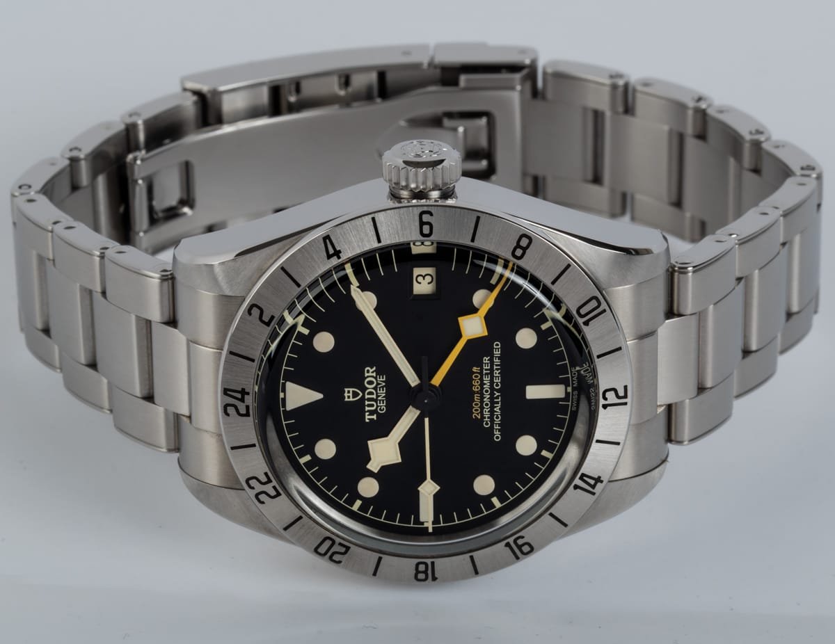 Front View of Black Bay Pro GMT